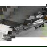 Mexen Next badwand vouwdeur 1-delig 60 x 150 cm, zwart frame, goud - 895-060-000-00-70-50