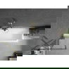 Mexen Next badwand vouwdeur 1-delig 60 x 150 cm, zwart frame, goud - 895-060-000-00-70-50