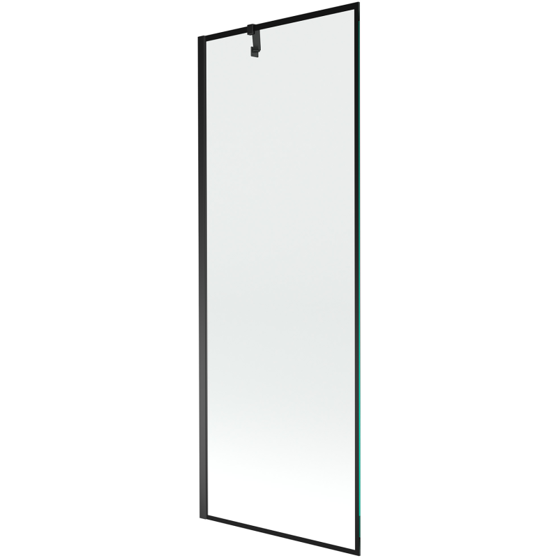 Mexen Next badwand scherm 1-delig 70 x 150 cm, zwart frame, zwart - 895-070-000-00-70-70