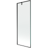 Mexen Next tuš paravan s 1 krilom 70 x 150 cm, crni okvir, crna - 895-070-000-00-70-70
