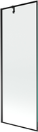 Mexen Next tuš pregrada 1-krilna 70 x 150 cm, črn okvir, črna - 895-070-000-00-70-70