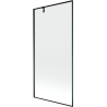Mexen Next 1-panel shower screen 90 x 150 cm, black frame, black - 895-090-000-00-70-70