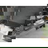 Mexen Next douchewand 1-delig 100 x 150 cm, zwart frame, wit - 895-100-000-00-70-20