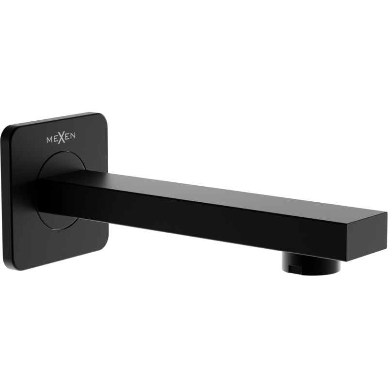 Mexen Cube seinale kinnitatav vannisegisti, must - 79370-70