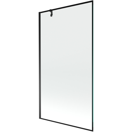 Mexen Next enkelvoudig badscherm 100 x 150 cm, zwart frame, zwart - 895-100-000-00-70-70