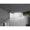 Mexen Flip pare-douche pliant à 2 volets 120 x 150 cm, dépoli, chrome - 894-120-101-01-30