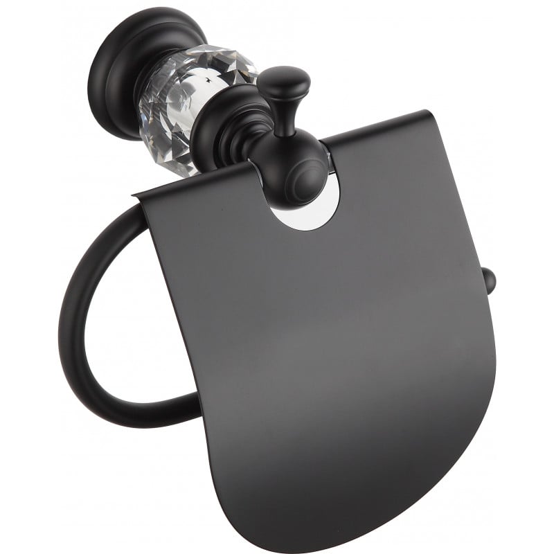 Mexen Estela Toilettenpapierhalter, schwarz - 7011533-70