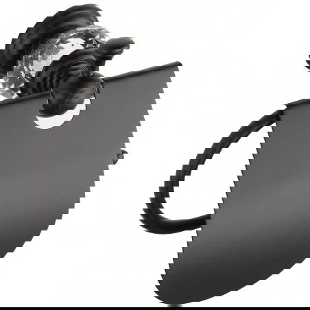 Mexen Estela suporte para papel higiénico, preto - 7011533-70