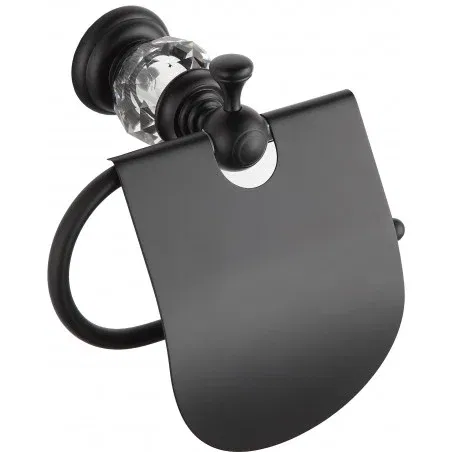 Mexen Estela toilet paper holder, black - 7011533-70