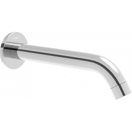 Mexen Kai baduitloop wand, chroom - 79371-00