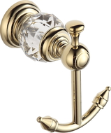 Mexen Estela gancho doble para toalla, dorado - 7011535-50