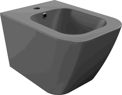 Mexen Madox viseći bide, tamno siva mat - 35155161