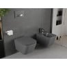 Mexen Madox Hänge-Bidet, dunkelgrau matt - 35155161
