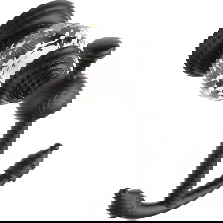 Mexen Estela διπλός γάντζος για πετσέτα, μαύρος - 7011535-70