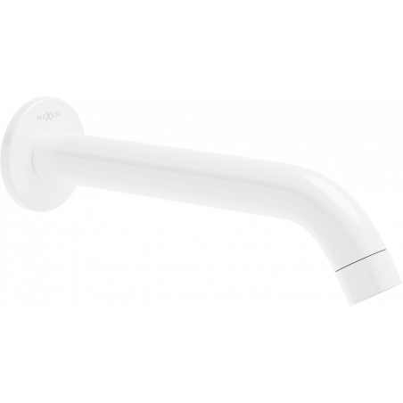 Mexen Kai wall-mounted bathtub spout, white - 79371-20