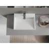 Mexen Ava Aufsatzwaschbecken aus Konglomerat 1/O 50 x 38 cm, weiß - 23015001