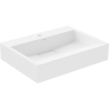 Mexen Ava Aufsatzwaschbecken aus Konglomerat 1/O 50 x 38 cm, weiß - 23015001
