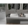 Mexen Ava ugradbena umivaonik od konglomerata B/O 50 x 38 cm, bijela - 23015000