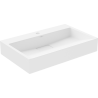 Mexen Ava aanrechtblad wastafel van composiet 1/O 60 x 38 cm, wit - 23016001