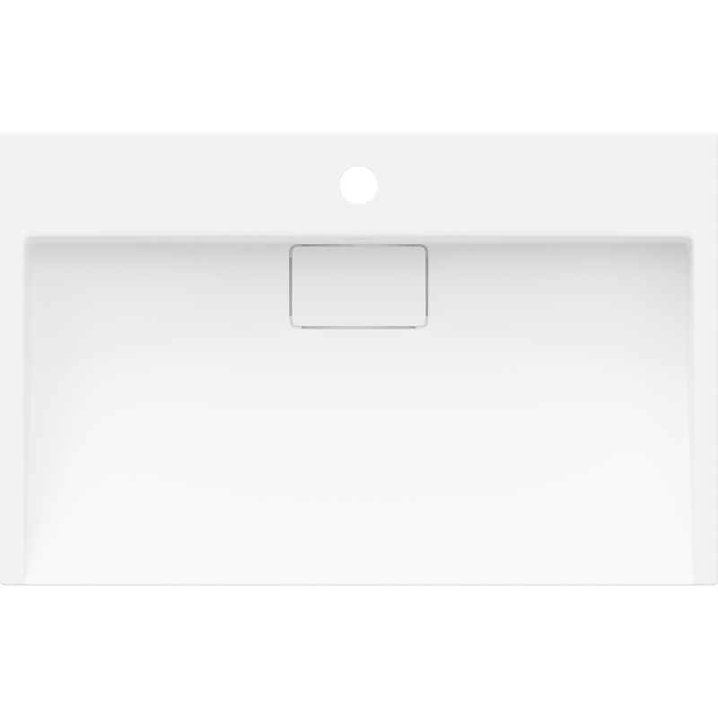 Mexen Ava lavabo da appoggio in conglomerato 1/O 60 x 38 cm, bianco - 23016001