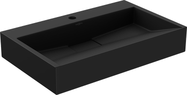 Mexen Ava konglomeraatti päällimmäinen pesuallas 1/O 60 x 38 cm, musta - 23016071