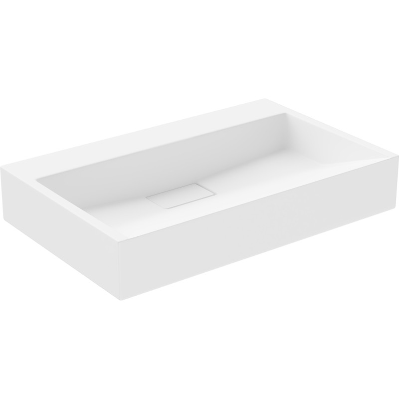 Mexen Ava bovenbouw wastafel van conglomeraten B/O 60 x 38 cm, wit - 23016000