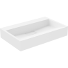 Mexen Ava lavello da appoggio in conglomerato B/O 60 x 38 cm, bianco - 23016000