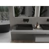 Mexen Ava Aufsatzwaschbecken aus Konglomerat B/O 60 x 38 cm, schwarz - 23016070