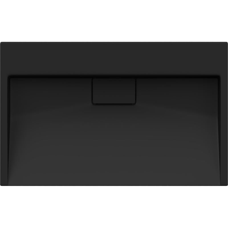 Mexen Ava Aufsatzwaschbecken aus Konglomerat B/O 60 x 38 cm, schwarz - 23016070