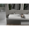 Mexen Ava opbouw wasbak van composiet 1/O 70 x 46 cm, wit - 23017001