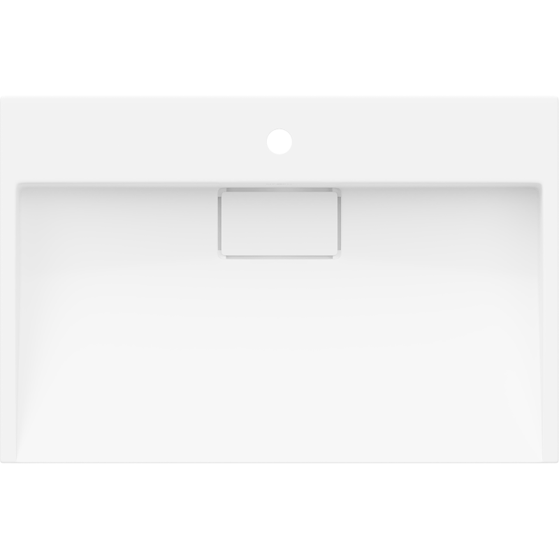 Mexen Ava lavabo à poser en conglomérat 1/O 70 x 46 cm, blanc - 23017001