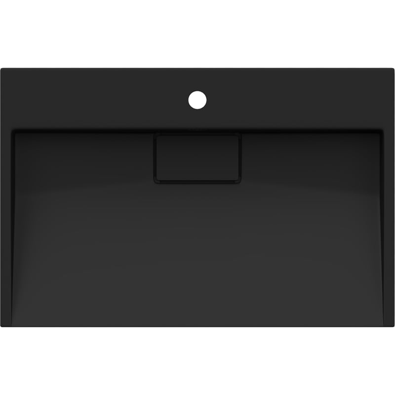 Mexen Ava konglomeraadist tööpinna valamu 1/O 70 x 46 cm, must - 23017071
