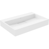 Mexen Ava Aufsatzwaschbecken aus Konglomerat B/O 70 x 46 cm, weiß - 23017000