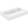 Mexen Ava umywalka nablatowa z konglomeratu B/O 70 x 46 cm, biała - 23017000