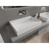 Mexen Ava lavabo à poser en composite B/O 70 x 46 cm, blanc - 23017000