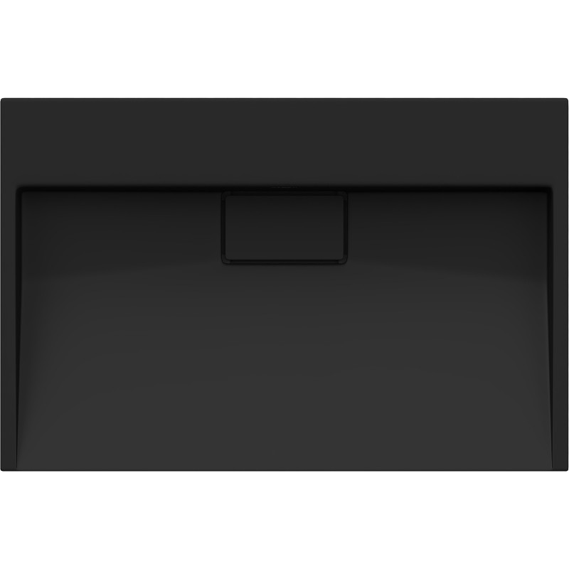Mexen Ava bovenbouw wastafel van composiet B/O 70 x 46 cm, zwart - 23017070