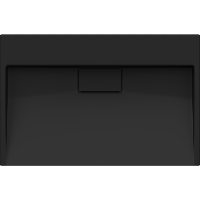 Mexen Ava lavabo sobre encimera de conglomerado B/O 70 x 46 cm, negro - 23017070