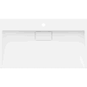 Mexen Ava 80 x 46 cm ümar ülalauavalamu, valge, konglomeraadist - 23018001