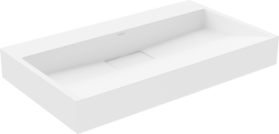 Mexen Ava lavabo à poser en conglomérat B/O 80 x 46 cm, blanc - 23018000