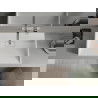Mexen Ava opzetwastafel van conglomeraten B/O 80 x 46 cm, wit - 23018000