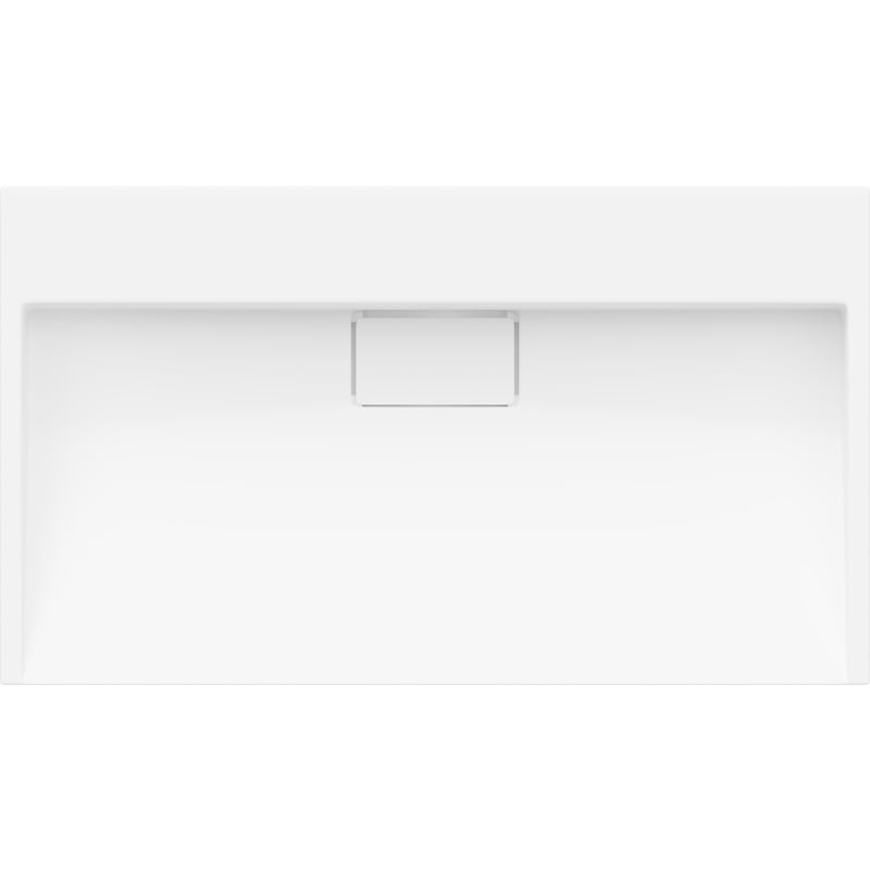 Mexen Ava valdpaigaldatav valamu konglomeraadist B/O 80 x 46 cm, valge - 23018000