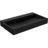 Mexen Ava lauapealne valamukomposiit B/O 80 x 46 cm, must - 23018070