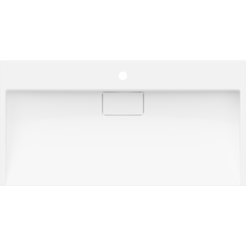 Mexen Ava lavatório de bancada de aglomerado 1/O 90 x 46 cm, branco - 23019001