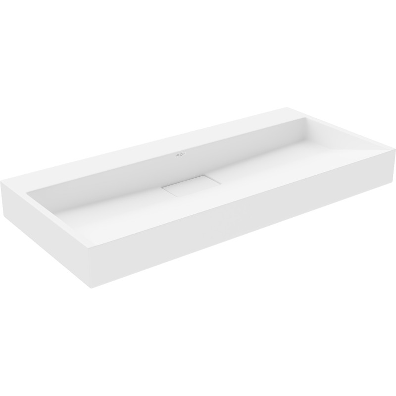 Mexen Ava lavabo à poser en composite B/O 100 x 46 cm, blanc - 23011000