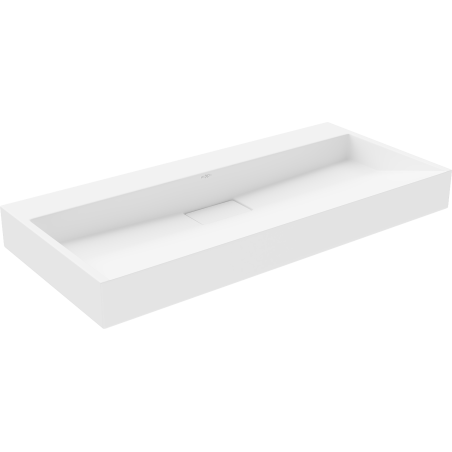 Mexen Ava opbouwwastafel van composiet B/O 100 x 46 cm, wit - 23011000