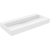 Mexen Ava Aufsatzwaschbecken aus Konglomerat B/O 100 x 46 cm, weiß - 23011000