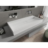 Mexen Ava opbouw waskom van composiet B/O 100 x 46 cm, wit - 23011000