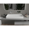 Mexen Ava lavabo sur plan en composite B/O 100 x 46 cm, blanc - 23011000