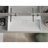 Mexen Ava opbouw waskom van composiet B/O 100 x 46 cm, wit - 23011000