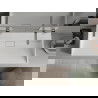 Mexen Ava opbouwwastafel van composiet B/O 100 x 46 cm, wit - 23011000